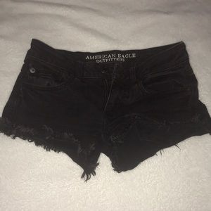 American Eagle Black Shorts